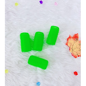 ️2 Lô Uốn Tóc Tự Dính, Lô Gai Cuốn Tóc Tự Dính Siêu Chắc Tiện Lợi Size Vừa (2,5cm x 7cm)