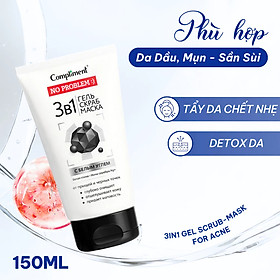Gel rửa mặt BHA Compliment No Problem làm sạch sâu, giảm viêm & mụn 200ml