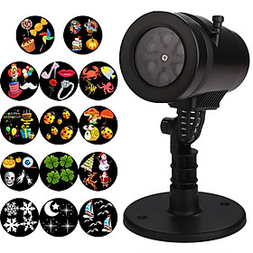 Hk/Guangdong Mini Removable Film Projection Lamp 14 Patterns Can Be Replaced By Outdoor Projection Lamp Yg-Fl02