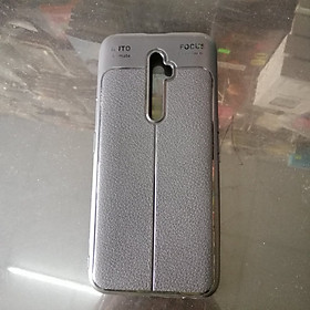 Mua Ốp Lưng cao cấp Auto Focus Vân da cho điện thoại Oppo Reno 2F (Màu Đen)