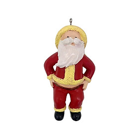 Christmas Decoration Resin Party Prop for Holiday Hanging Christmas Tree