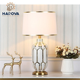 Mua Đèn bàn ngủ cao cấp HAPAVO LAKI 2675 + Kèm bóng led chuyên dụng