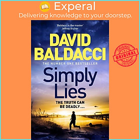 Sách - Simply Lies by David Baldacci (UK edition, hardcover)