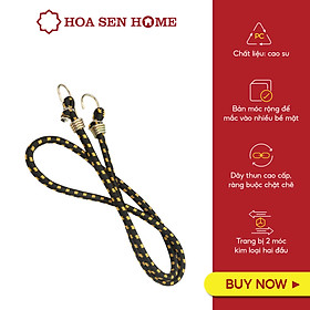 Mua Dây ràng hành lý 62239 TOL: 1200mm chất liệu cao su  đường kính 10mm  móc φ3 2mm có nắp bảo vệ - Hoa Sen Home - Hàng chính hãng