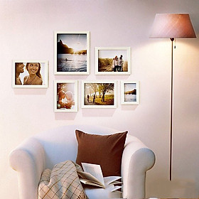 Bộ 6 Khung ảnh Treo Tường phòng khách KA603 Miễn phí phụ kiện.