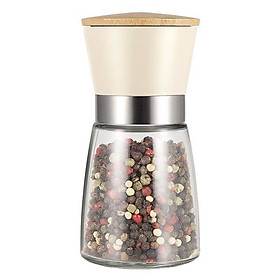 Mua Hũ xay tiêu thủy tinh Lock&Lock 140-170ml CKO115WHT CKO116BLK  Hàng chính hãng  lưỡi nghiền sứ  thép không gỉ - JoyMall