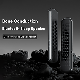 Hộp nhạc Bluetooth dẫn truyền xương Loa di động không dây Âm trầm dưới gối Cải thiện giấc ngủ Sử dụng khi đi du lịch Loa siêu trầm Màu sắc: Trắng