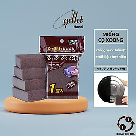Mua Miếng cọ xoong nồi  bát đĩa  bồn rửa bằng bọt biển màu nâu