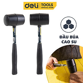 Mua Búa Cao Su Tay Cầm Thép Deli Cao Cấp - Sử Dụng An Toàn Nhiều Bề Mặt  Tay Cầm Chống Trơn Trượt - DL5612