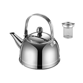 Stainless Steel Tea Kettle with Infuser for Restaurant Picnic