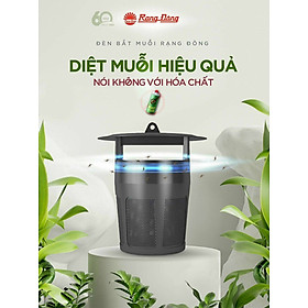 Đèn bắt muỗi thông minh Rạng Đông chính hãng Model: DBM01 5W tiện ích, hạn chế tiếng ồn, sản phẩm TOP của năm. Giá gốc tận xưởng