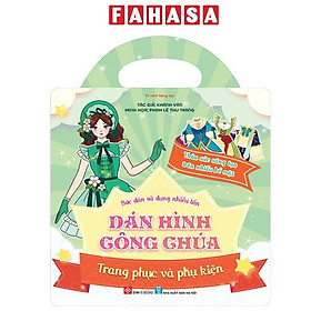 Bóc Dán Sử Dụng Nhiều Lần - Dán Hình Công Chúa - Trang Phục Và Phụ Kiện