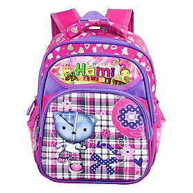 Balo mẫu giáo, nhiều hình dễ thương cho bé gái, HAMI bmg206 - hàng chính hãng