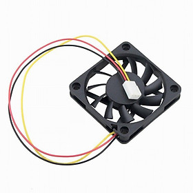 1 Pieces Gdstime 60mm x 1mm 6cm 3Pin Two Ball Bearing DC 11V Brushless Cooling Fan 60x60x1mm 601