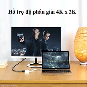 Mua Cáp HDMI 2.0 Tròn Dẻo Hỗ Trợ 4K HD104 | Dài 1m  1 5m  2m  3m  5m | Bảo hành 18 tháng 1 đổi 1