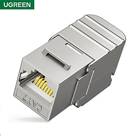 Ugreen UG30858NW187TK cat7 10Gbps hạt mạng thi công âm tường không cần tool nhấn - HÀNG CHÍNH HÃNG