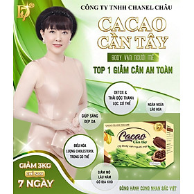 1 hộp 10 gói CACAO hỗ trợ giảm cân CQ HOA TAN 4IN1 Thái Lan  Hàng công ty