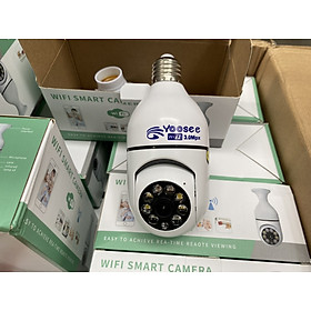Mua CAMERA WIFI TRONG NHÀ YOOSEE BD-HK211/QS211 FULL HD BÓNG ĐÈN 2 MẮT - Góc Rộng Nét  Hồng Ngoại  Quay Đêm - Hàng nhập khẩu