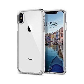 Ốp lưng cho iPhone X / iPhone XS Silicon Vucase trong suốt, chống va đập, chống trầy xước, chống nước, bảo vệ toàn diện - hàng chính hãng