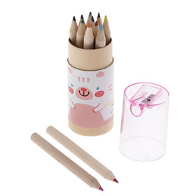 Hình ảnh 12 colors coloring pencil for drawing painting writing art crafts