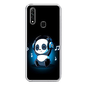Ốp Lưng Dẻo Cho Điện Thoại Oppo A31 - 01282 0334 PANDA05 - Hàng Chính Hãng
