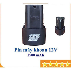 Mua Pin máy khoan Li-Ion 12V 1500mAh - Pin Không Dây - Khoan Pin 12V mạch tam giác (loại tốt) Máy Khoan