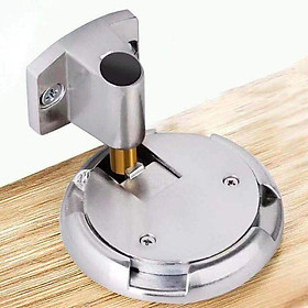 Mua Chốt giữ cửa Inox tiện dụng cho nhà cao tầng – chặn cửa 2 chiều  chịu gió lớn  tránh va đập (màu bạc)