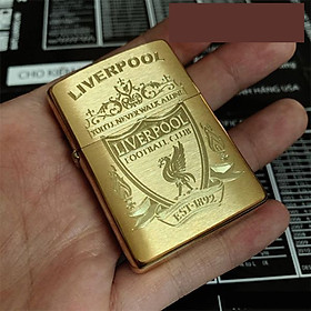 Bật Lửa ZIPPO BRASS 204B KHẮC LOGO LIVERPOOL 06 – ZIPPO 204B.LIV06