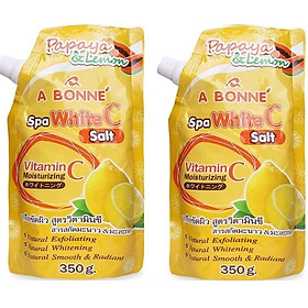 COMBO 2 GÓI  Muối Tắm Vitamin C A Bonne' 350g từ Thái Lan