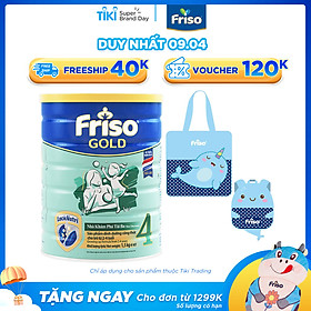 Sữa Bột Friso Gold 4 Cho Trẻ Từ 2-4 Tuổi 1.5kg + Tặng Bộ 02 Túi Cho Mẹ (Giao ngẫu nhiên)