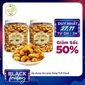 1 KG HẠT ĐIỀU NGUYÊN RANG TỎI ỚT GIÒN NGON HIỆU TÂN LỘC PHÁT
