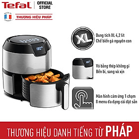 Nồi chiên không dầu điện tử Tefal XL EY401D15, giỏ chiên 4.2L/1.2kg - Hàng chính hãng