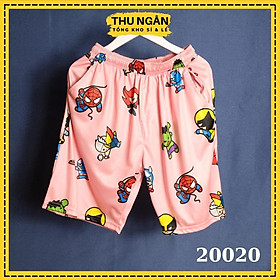 Quần Đùi Thun Unisex Cho Nam Nữ Chất Đẹp Cao Cấp Mặc Nhà 20020