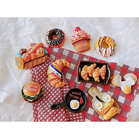 Combo 10 Miếng Dán Nam Châm Trang Trí Tủ Lạnh - Giao mẫu ngẫu nhiên