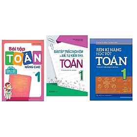 Hình ảnh Sách : Giỏi  Toán Lớp 1  - Bài Tập Toán Nâng Cao + Rèn kĩ năng học tốt Toán + Bài Tập Trắc Nghiệm Và Đề Tự Kiểm Tra Toán 