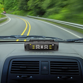 Hệ thống giám sát áp suất lốp xe hơi TPMS màn hình LCD kỹ thuật số