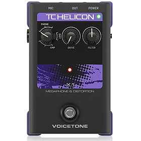 Mua TC Helicon VoiceTone X1 Megaphone & Distortion Vocal Pedal-Hàng Chính Hãng