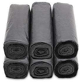 Mua Combo 6 cuộn Túi đựng rác tiện lợi màu đen Huhaha