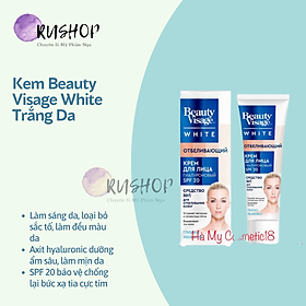 Kem Beauty Visage White trắng da mờ nám tàn nhang