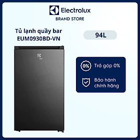 Tủ lạnh quầy bar Electrolux UltimateTaste 300 94 lít - EUM0930BD-VN - Ngăn lạnh riêng biệt, trữ thực phẩm lạnh hơn, nhỏ gọn tiện lợi [Hàng chính hãng]
