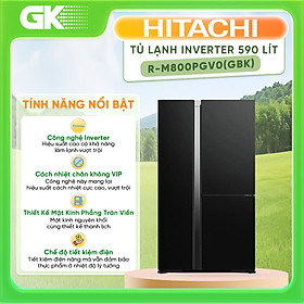 Mua Tủ lạnh Hitachi Inverter 590 lít R-M800PGV0(GBK) - Hãng chính hãng (chỉ giao Hồ Chí Minh)