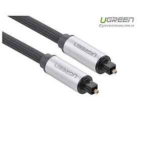 Dây audio quang đầu nhôm dài 1.5M UGREEN 10542 (màu đen) - Hàng chính hãng