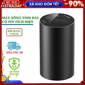Máy Xông Tinh Dầu Có Pin Tích Điện, Vỏ Kim Loại Nguyên Khối, Nút Cảm Ứng, Tặng Tinh Dầu Tùy Chọn - Máy Khuếch Tán Tinh Dầu Trực Tiếp Chuyên Dụng Cho X