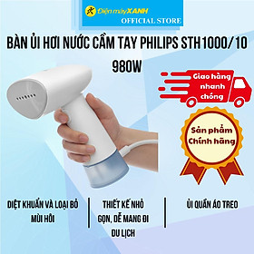 Mua Bàn ủi hơi nước cầm tay Philips STH1000/10 980W - Hàng Chính Hãng