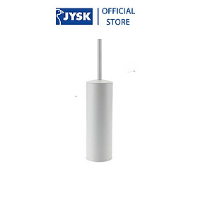 Chổi cọ toilet | JYSK Balsby | kim loại/nhựa PP | trắng | DK10xC43cm