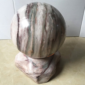 Mua Cầu bi phong thủy đường kính 13 cm nặng hơn 5kg đa sắc siêu đẹp