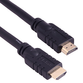 Dây HDMI Tròn Đen 1.5m Hỗ trợ nhiều loại tín hiệu và nhiều độ phân giải khác nhau