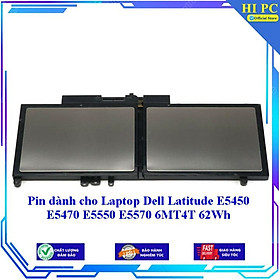 Pin dành cho Laptop Dell Latitude E5450 E5470 E5550 E5570 6MT4T 62Wh - Hàng Nhập Khẩu 