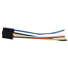 50-60pack Car 12V 12 DC 40A AMP Relay Harness Socket 5Pin 5 Wire