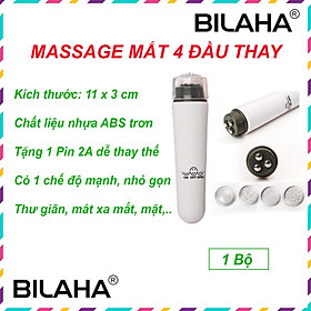 Máy Massage Xóa Bọng Mắt Mini Zung Mát - Mạnh - Loại Tốt Giá Rẻ (Xả Kho Hàng) (Hàng Chính Hãng)